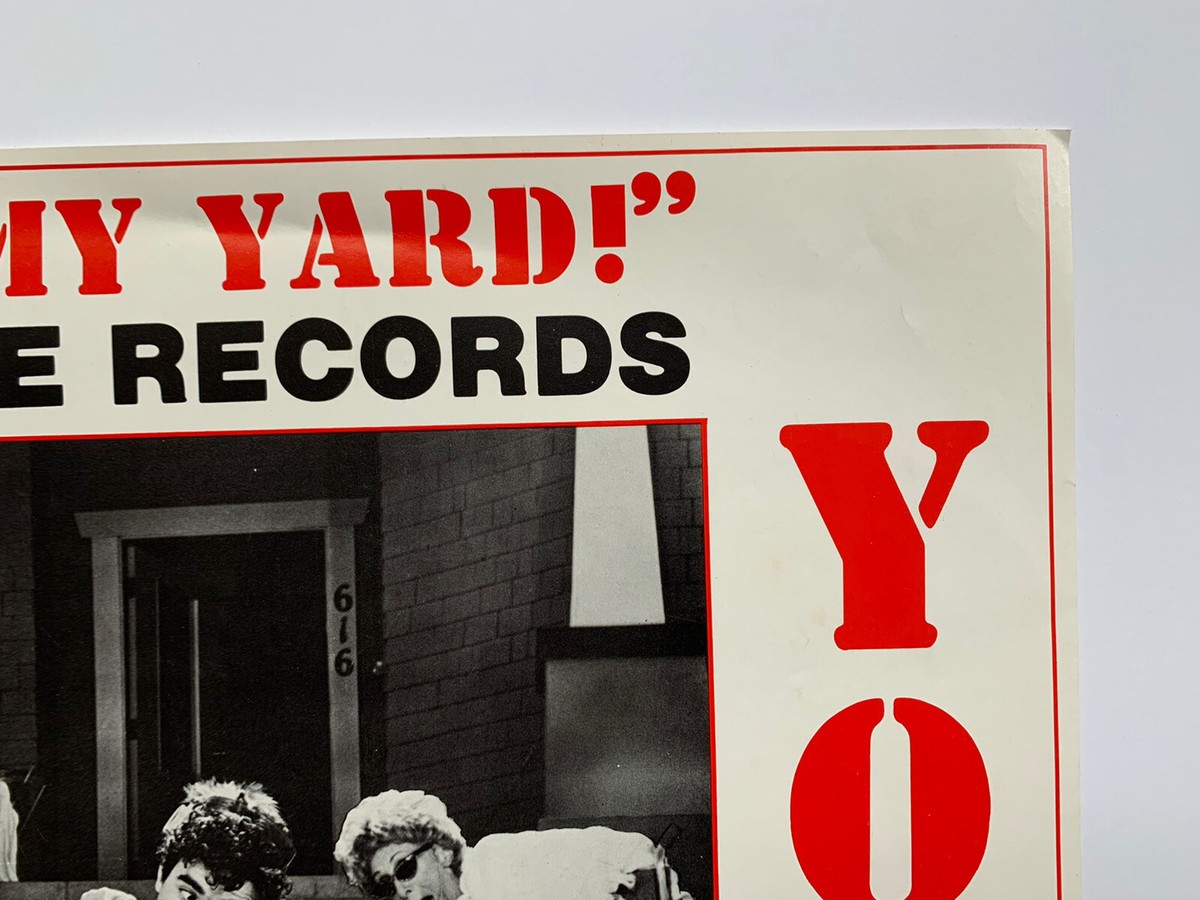 wasted youth thisisneverthat poster ポスター Original 1986 LA's Wasted Youth Get Out of My Yard Punk