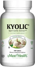 Maxi Health Kosher Maxi Kyolic 400 Aged Garlic Extract 180 TAB
