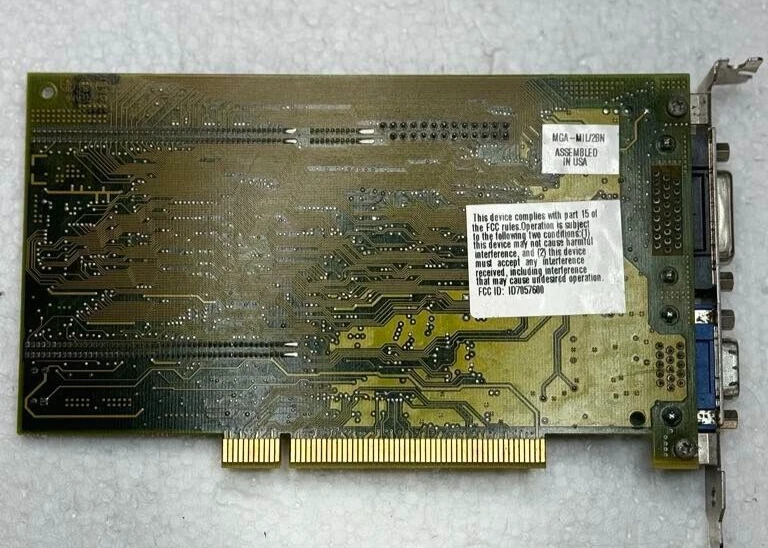 Matrox Millenium MGA-MIL/2BN 2mb Wram PCI Video Graphics Card - Image 2 of 4
