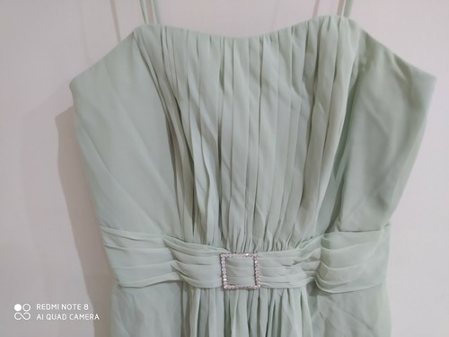 D'zage Prom/Evening dress Size 12 Green BNWOT - Picture 5 of 6
