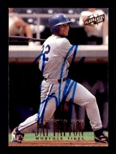 1996 Fleer Excel #191 Jay Payton On Card Autograph