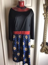 NWT Spruce & Sage Geometric Printed Chelsea Dress PLUS Size 4X -NEW