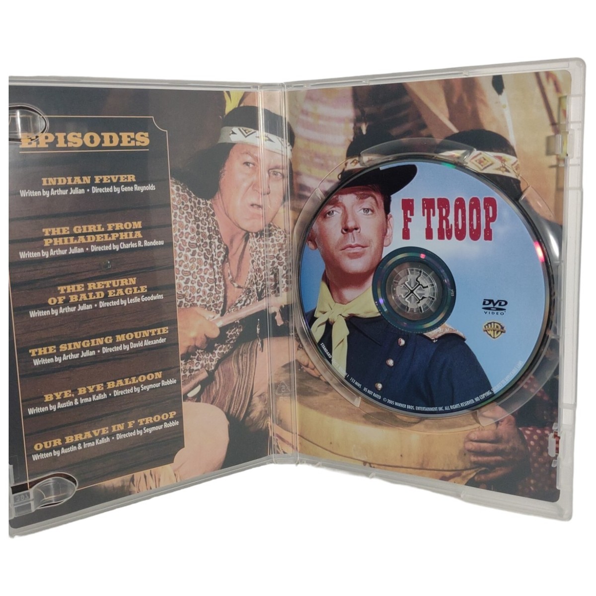 F Troop 6 Episodes 2005 DVD Forrest Tucker Larry Storch Ken Berry