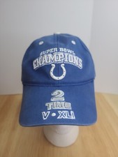 Indianapolis Colts Super Bowl Champs Adjustable Strapback Youth Baseball Hat Cap