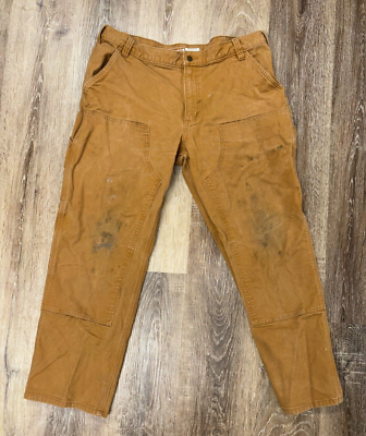 Carhartt Mens 40X30 Duck Double Knee Canvas Jeans Pants 103334