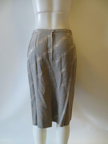 WOMENS ALBERT NIPON GRAY SKIRT SET SIZE 12* - Picture 12 of 12