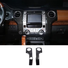 ABS Carbon Interior Side Air Vent Outlet Covers for Toyota Tundra 2014-2021