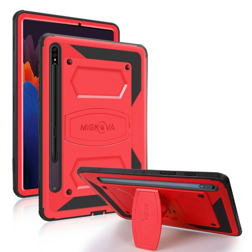Shockproof Hard Rugged Case with stand for Samsung Galaxy Tab s7 FE s8 plus New - Picture 13 of 25