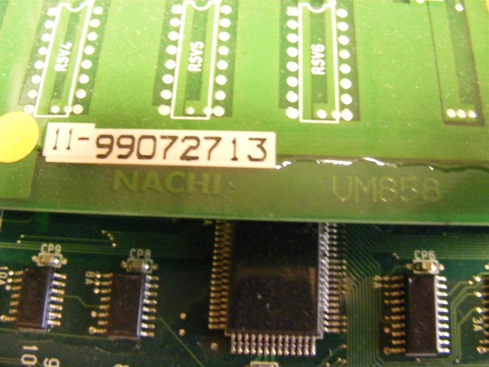 Nachi PC Control Board Cat. No. UM873D with Daughter Board UM858 - Image 3 of 4