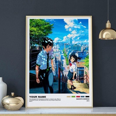 Your Name Makoto Shinkai Anime Movie Art Poster