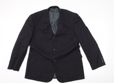 Anzugjacke Herren UK Größe 44 Taylor & Wright Regular Schwarz