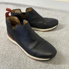 Vionic Shoes Womens Size 7.5 Black Cece Leather Slip On Comfort Sneaker 10010029