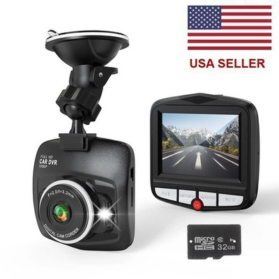 2.4'' HD 1080P Dash Cam Car DVR Recorder Night Vision Front Monitoring Camera