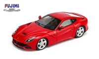 1:43 True Scale Ferrari F12 Berlinetta 2013 Rosso Corsa Fujimi Modellauto
