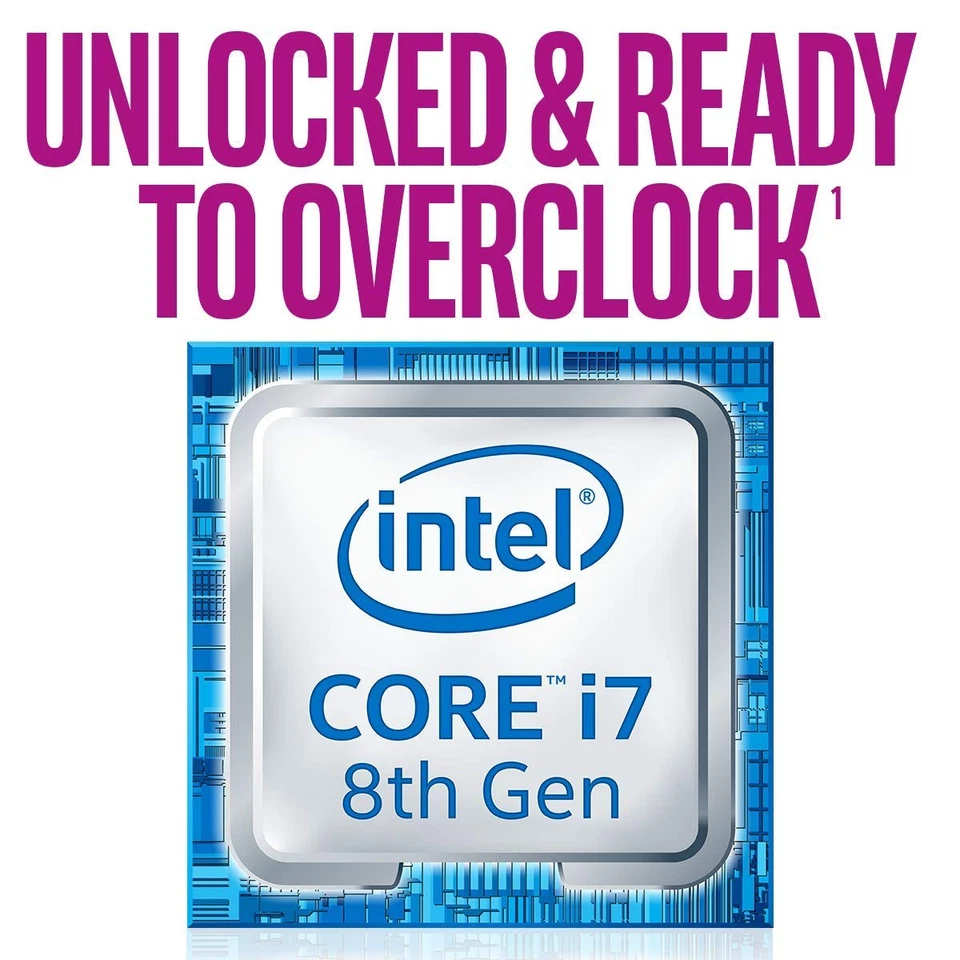 Core i7-8700K Desktop Processor 6 Cores up to 4.7GHz Turbo Unlocked LGA1151 3... - Image 2 of 4