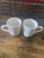Espresso Ceramic Cups Set of 2 - 2 Ounces Espresso Cups