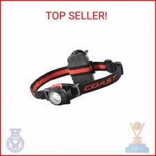 COAST HL7 330 Lumen Focusing LED Headlamp with TWIST FOCUS  , Black