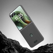 Real Aramid Fiber Case For Motorola RAZR 60 Ultra 2025 Thin Hard Light Cover