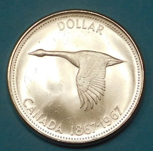 1967 Canada Silver Dollar - Uncirculated