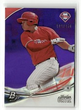 2016 Bowman Platinum #TP-JO Jhailyn Ortiz Top Purple #/250 RC ROOKIE SP