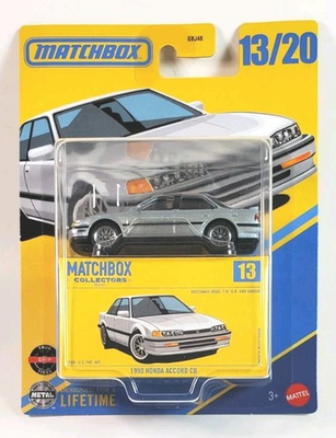 #ad Matchbox Collectors 1990 Honda Accord CB Silver 2025 In Hand. $29.99