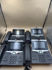 Lot Of 4 Cisco CP-8845 IP Phone No Stand