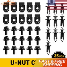 Truck Bolts Body U-nut Clips Clips M6-1.0 thread Bolts M6-1.0x20mm long 10mm New