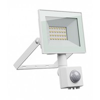 Led Fluter Noctis Lux 4 Weiß IP44 20W 1650Lm Neutralweiß 4000K Bewegungsmelder