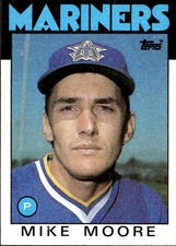 1986 Topps #646 Mike Moore Baseball Card