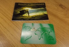 ROLEX SUBMARINER DATE 40 mm 16613 16618 16610 2006 2007 2008 DEUTSCH BOOKLET