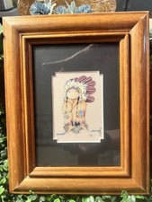 Tillier Wesley Framed Native Art