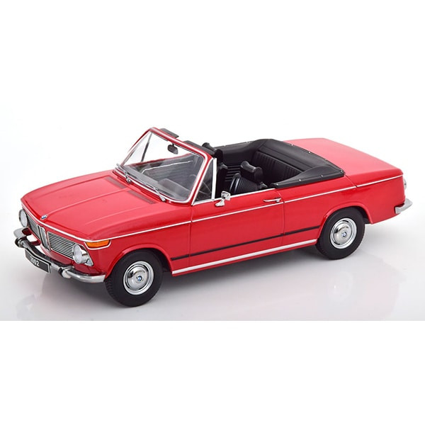 BMW 1968年式 1600-2 カブリオレ 1/18 Kkdc181103 1/18 Bmw 1600-2 Cabrio 1968 Red Diecast Minicar