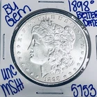 1898 O BU UNCIRCULATED MORGAN SILVER DOLLAR AUTHENTIC U.S.MINT FREESHIPPING 5753
