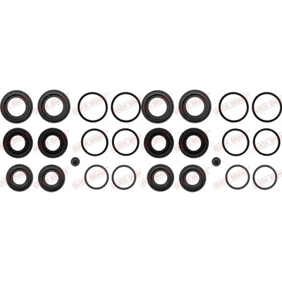 Frankberg Brake Caliper Disc Brake Front Right Cast Aluminium Compatible with Galaxy Mondeo IV S-Max Van Freelander 2 Rang.e Rove.r Evoque V60 I XC70 II Replace# 1379932