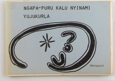Ngapa-Puru Kalu Nyinami Yujukurla Warlpiri Sitting in the Humpy During the Rain