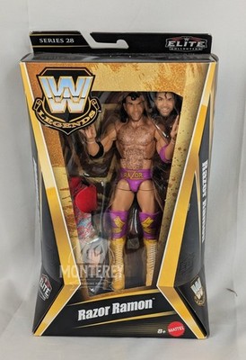 WWE Legends RAZOR RAMON Series 28 Action Figure Elite Collection Mattel New