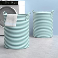 Foldable Laundry Basket Collapsible Storage Organizer Clothes Toy Bin - USA