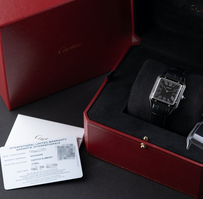 Cartier Santos Dumont Black Lacquer WSSA0046 RARE NEW 2026 | eBay