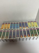 McDonald's 1996 Happy Meal Toys 24 Disney Masterpiece VHS Figures NIB, 3E