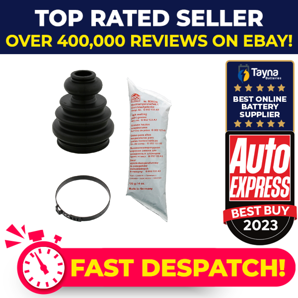 CV Joint Boot fits VW TRANSPORTER Mk4 90 to 03 C.V. Driveshaft Gaiter 1J0498201E