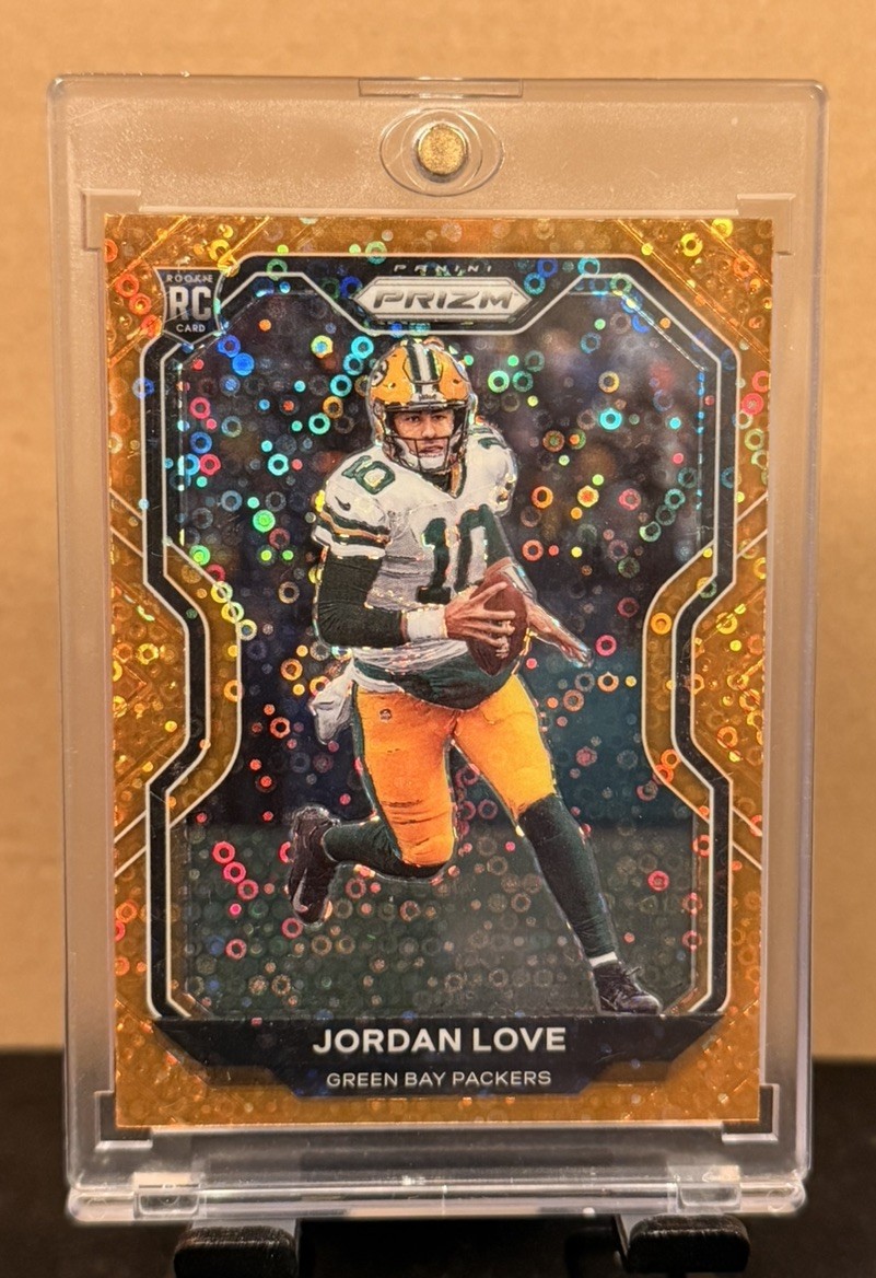 2020 Panini Prizm - Rookie Jordan Love #363 Orange Disco Prizm (RC)