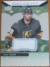 2017-18 Upper Deck Trilogy Green Rookie Jersey Alex Tuch #57 #’d 384/399