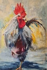 Quadro olio su tela 44 X 65. Spatola. Pittore Cosimo Mosaico. Collezione 2020.