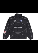 Supreme Reflective Piping Pullover Jacket, Size Large, New With Tags -Very Rare