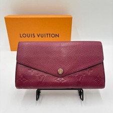 Louis Vuitton Monogram Empreinte Portefeuille Sarah Long Wallet