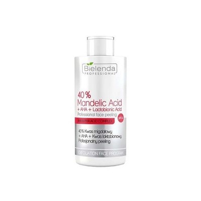 Bielenda 40% Mandelsäure + AHA + Lactobionsäure Profi Gesichtspeeling Treat