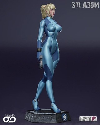 Samus Aran 1/6 Scale Handmade Resin Figure Collectible Statue