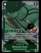 Roronoa Zoro [Winner] EB02-019 Prices | One Piece Promo | One