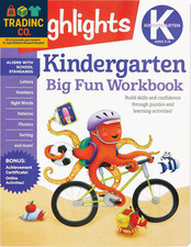 Kindergarten Big Fun Workbook: Kids Workbook with Tracing Worksheets, Alphabet P