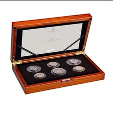 2023 Royal Mint UK Premium Proof Commemorative Coin Set Silver COA Box